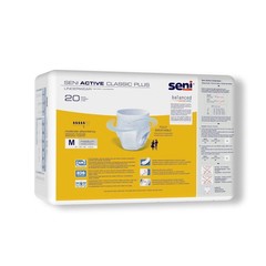 Seni Disposable Underwear Medium Moderate 20 Ct