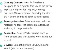 AngelSense Sensory Friendly Compression Undershirt Sleeveless Adult S Gray 2pk