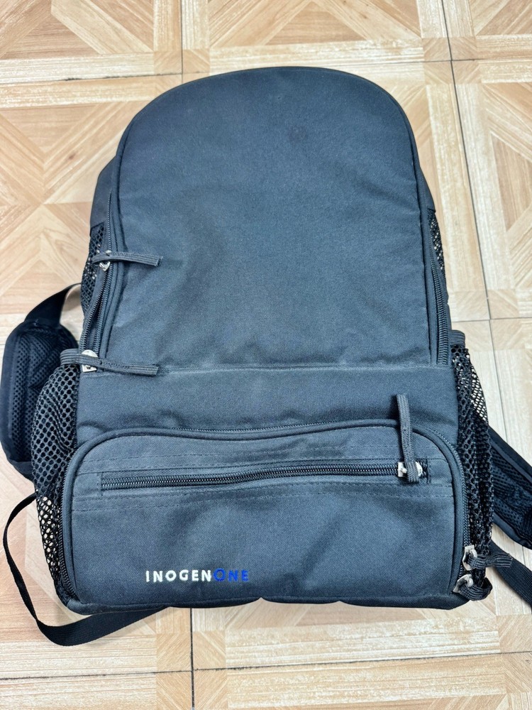 Inogen One G3 BackPack Spare Battery Storage & Padded Straps Black