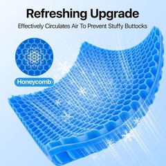 Super Large Thick Cooling Gel Seat Cushion