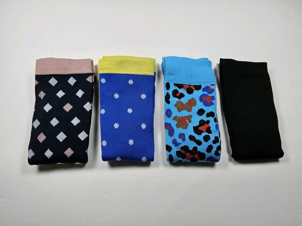 Unbranded Compression Lot Of 4 Pairs Socks Size S/M