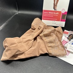 Mediven Soft & Sheer for Women, 20-30 mmHg Thigh High w/Lace Silicone Top 1 Set