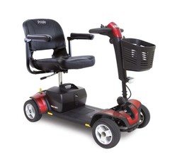 Pride Mobility Go-Go Sport 4 S74 4Wheel Travel Mobility Scooter Red