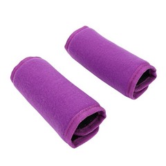 2 Pcs Walker Grips Padded Hand Covers Durable Material For Walkers Purple