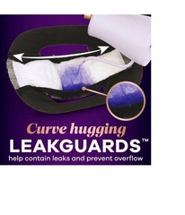 ALWAYS Discreet Boutique Incontinence Underwear, XL ,Black,16 Count. 2 PACKAGES