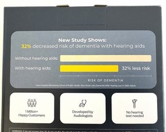 Audien Atom Pro 2 Rechargeable Hearing Aids NEW SEALED 1 Pair