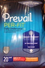 Prevail Per-Fit Daily Underwear Incontinence Pants M Extra Absorbency 20 Ct