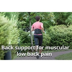 Ossur Formfit Back Support Double Wrap with 3-Dimensional Molding Technology