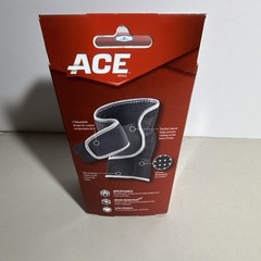 ACE Adjustable Compression Knee Support Brace Neoprene Blend Black 207247