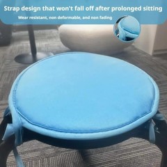 Thickened Sponge Round Chair Pad 30*30CM Washable Stool Cushion Candy Color With