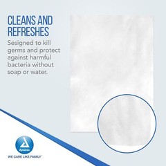Dynarex Adult Wipe or Washcloth 5 x 7″ 1301 1 Pack 100 Wipes Cleansing Towellets
