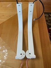 Acorn Stairlift 130 Genuine Replacement Chair Seat Arm Rest Bars with Bolts