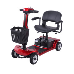 300w Foldable Electric Mobility Scooter 12.4miles Long Range Travel Scooter