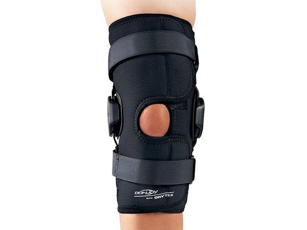 UVG* DJO Global Deluxe Hinged Knee Wrap Drytex Brace 3XL