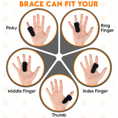 Trigger Finger Splint – Support for Brace Middle Ring Index Thumb An…
