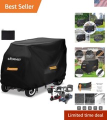 Durable 420D Oxford Electric Scooter Cover with Waterproof Strip & Storage Bag