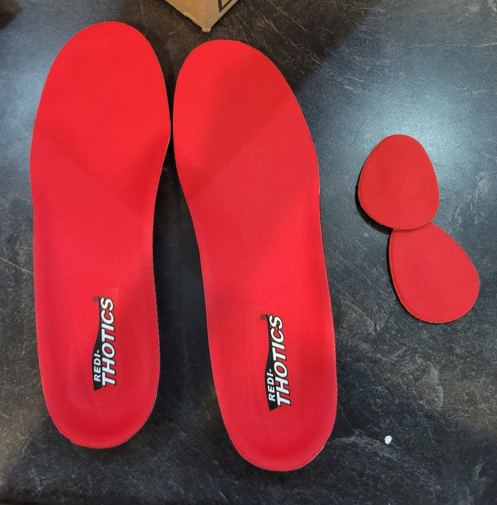 Redi-Thotics Ultra Orthotic Insoles Size A Men 5-6.5 Women 6-7.5 Open Box