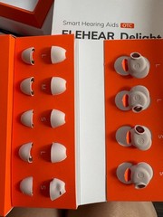 ELEHEAR Delight Smart Hearing aid set*1 gold series preowned