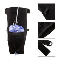 Catheter Leg Bag Holder Sleeve Cotton Fabric Urine Drainage Cover XL
