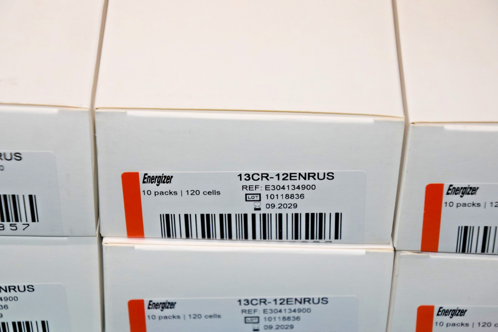 Lot of (240) Energizer Hearing Aid Batteries Size 13CR-12ENRUS…EXP 9/29