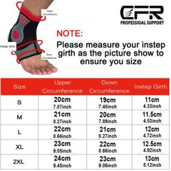 Ankle Brace for Plantar Fasciitis Support MMA Sprain Tendonitis Heel Pain Relief