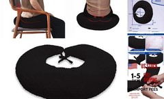 BBL Pillow After Surgery for Butt Sleeping, Brazilian Butt Lift Black Dot