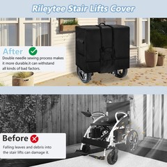 Foldable Wheelchair Travel Bag – Heavy Duty Waterproof Cover for Airplane, Porta