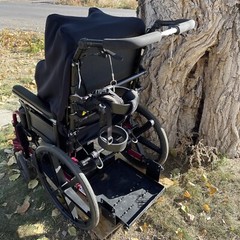 NICE! Quickie Iris Tilt-In-Space Manual Transport Rehab Wheelchair