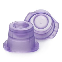 McKesson Tube Closure Snap Cap Lavender Polyethylene 177-118115L 1000 per Bag