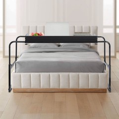 120-210cm (L) Overbed Table, 65-95cm(H) Bedside Desk, Mobility Table Cross Bed