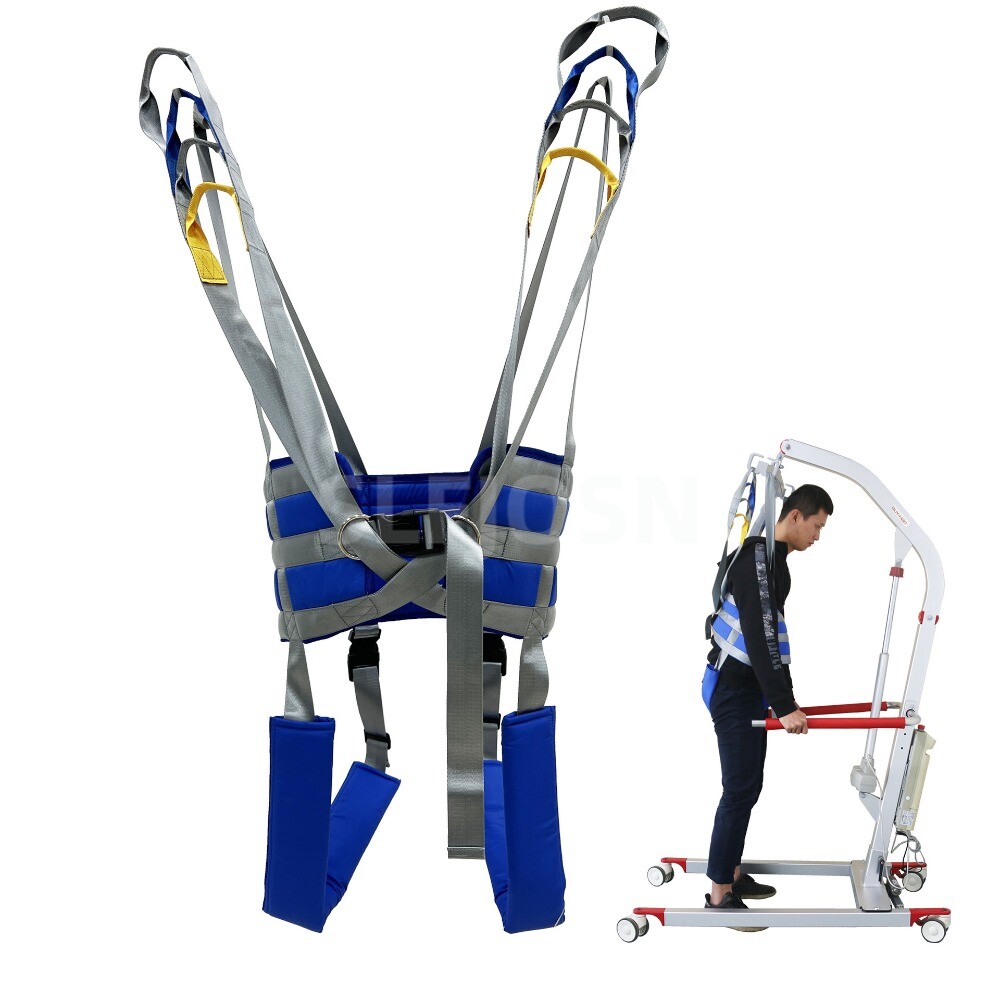 Full Body Adjustable Waist Range Lift Sling Patient Walking Standing Aid M/L