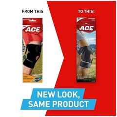 Adjustable Knee Brace with Side Stabilizers Compression Support One Size Fits