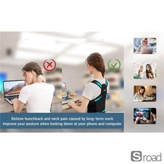 ​Adjustable Posture Corrector Back Support Brace For Men & Women, Breathable​