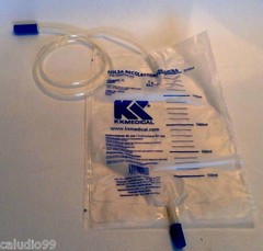 10 Pieces Disposable Urinal Drainage Bag 2000 ml Sterile Latex Free NEW