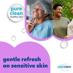 3 Pack WaterWipes for Adults – 90 Sensitive XL Wipes, 99.9% Water, Daily Use New