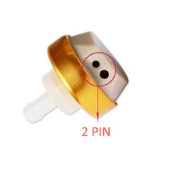 2 Pin Pocket Hearing Aids Cable Wire with Receiver for SIEMENS 172N,176AO,VITA11