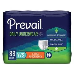 Prevail Daily Protective Underwear Unisex Adult Incontinence Underwear Disp…