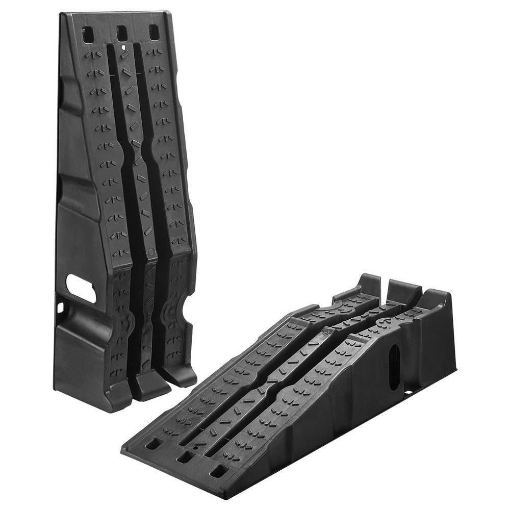 Heavy Duty Car Ramps 2 Pack 16000lb GVW Lift 6.7 Inch Oil Change Truck SUV