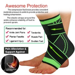 Tobillera Deportiva Protector de Tobillo Soporte Para Proteger El Tobillo y pie@