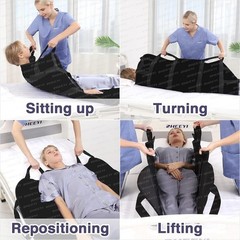 Reinforced Patient Positioning Sheet 48″ x 40″ for Hassle-Free Transfers