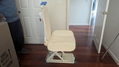 bath lift battery, Careline Corp, Aquajoy, White, good condition, 13.2 volt dc