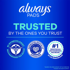 Always ZZZ Overnight Period Underwear S/M 7 Ct Leak Protection Women