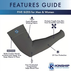 Breathable Arm Wraps – Nylon-Spandex Blend