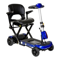 ZooMe Auto-Flex Folding Travel Scooter – Range: 13 miles Brand New by Drive