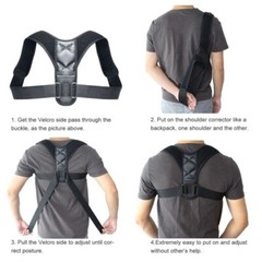 Posture Corrector Upper Back Brace Neck Shoulder Support Pain Relief Belt