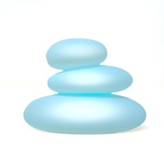 Mindsight ‚Breathing Buddha‘ Guided Visual Meditation Tool Pebble, Multicolor