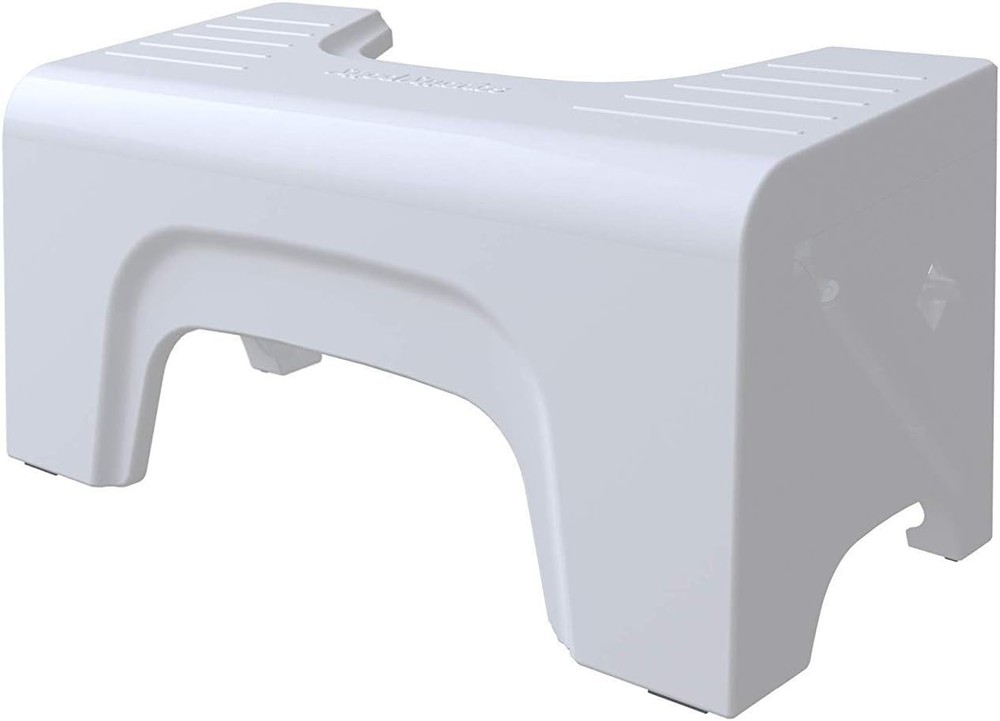 Squatty Potty Fold N Stow Compact Foldable Toilet Stool White 8 1 Lb