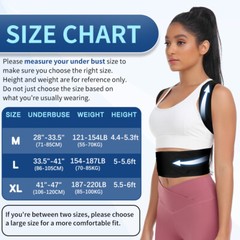 Posture Corrector Lumbar Low Back Support Shoulder Brace Belt Unisex Women Men