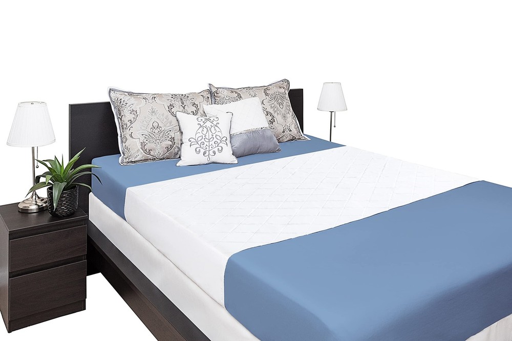 2 PCS Washable Incontinence Bed Pads 36×37 Inch Waterproof Mattress Protector