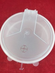 NEW LOT OF 6 MEDICAL ACTION Bedside Pitcher 28 OZ w/Cover Rose Color